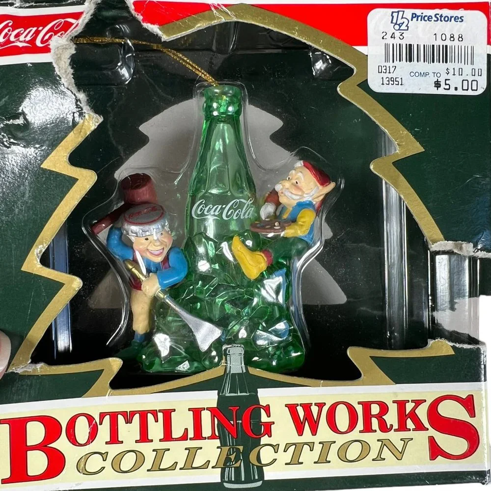 1995 Coca-Cola Bottle‎ Works Ornament